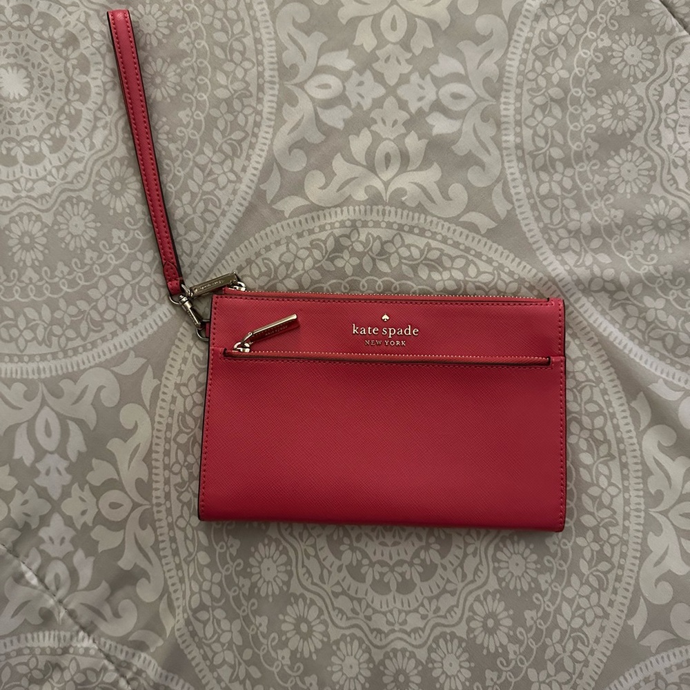 Kate Spade pink wristlet